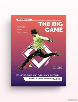 Sports Event Flyer Template