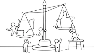 National Close the Gap Day Drawing Background