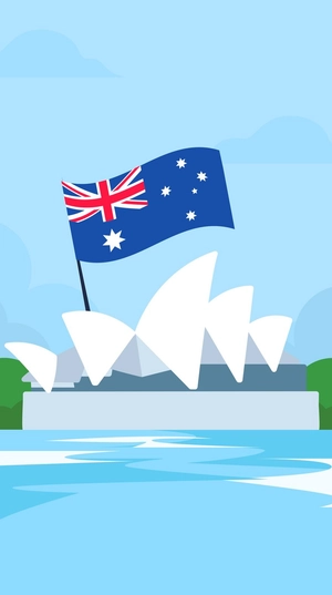 Canberra Day iPhone Background