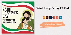Saint Joseph's Day FB Post