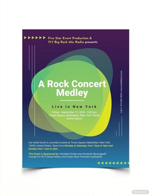 Concert Flyer Template