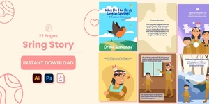 Spring Story Template