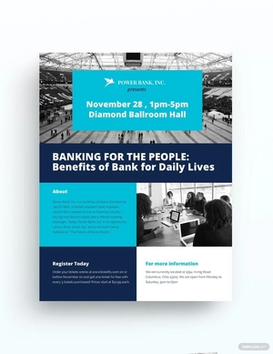 Conference Event Flyer Template