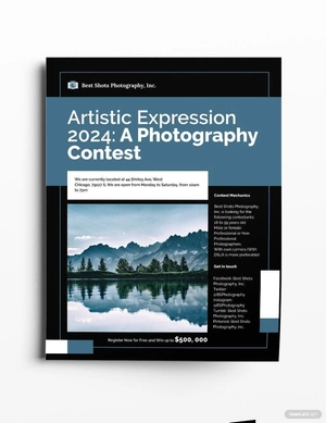 Contest Flyer Template