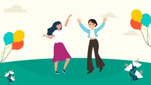 International Day of Happiness Background