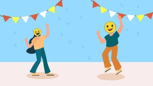 High Resolution International Day of Happiness Background