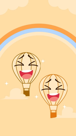 International Day of Happiness iPhone Background