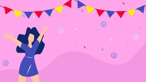 International Day of Happiness Photo Background