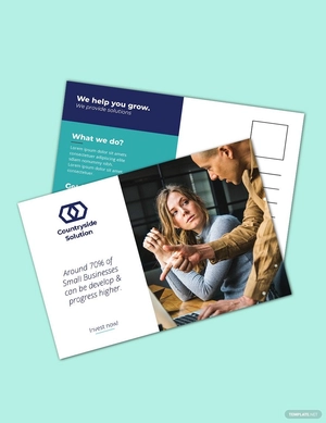 Corporate Postcard Template
