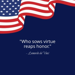 Memorial Day Quote Vector