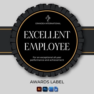 Awards Label