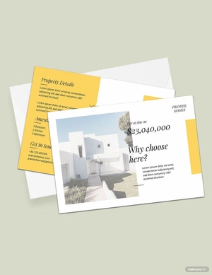 Real Estate Postcard Template
