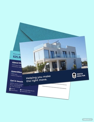 Sample Realtor Postcard Template