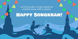 Songkran Twitter Post