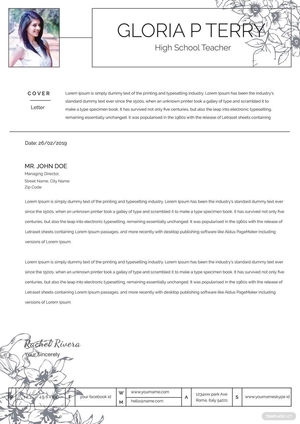 Classic High School Resume