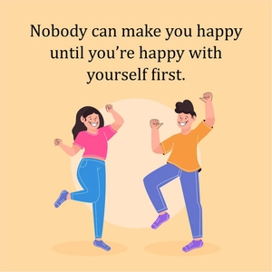 International Day of Happiness Greeting Card Vector