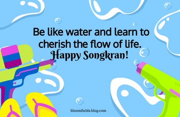 Free Songkran Blog Banner Template to Edit Online