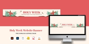 Holy Week Website Banner