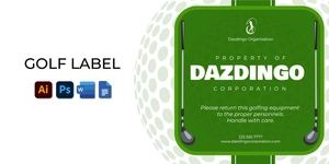 Golf Label