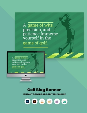 Golf Blog Banner