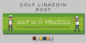 Golf Linkedin Banner