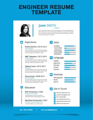 Engineer Resume Template