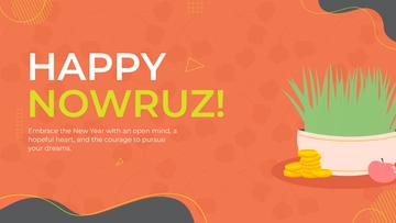 Free Nowruz Whatsapp Post Template to Edit Online