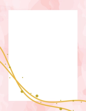 Watercolor Letter Background