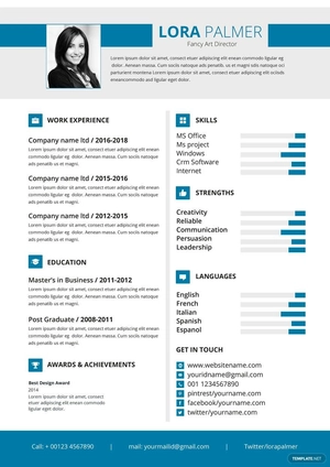 Professional Art Director Resume