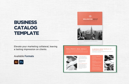 Business Catalog Template