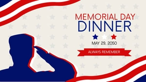 Memorial Day Flyer Background