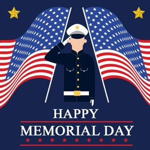 Happy Memorial Day Vector