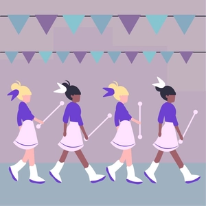 Parade Cartoon