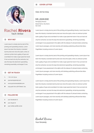 Tech Writer Resume