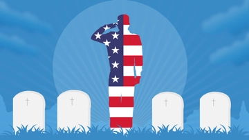Free Memorial Day Aesthetic Background Template to Edit Online