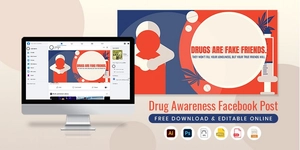 Drug Awareness Facebook Post