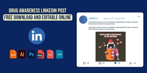Drug Awareness Linkedin Post