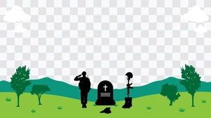 Memorial Day Transparent Background