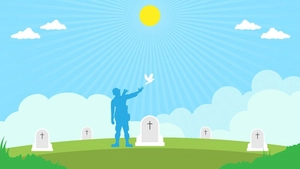 Memorial Day Zoom Background