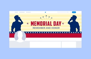 Memorial Day Twitter Banner
