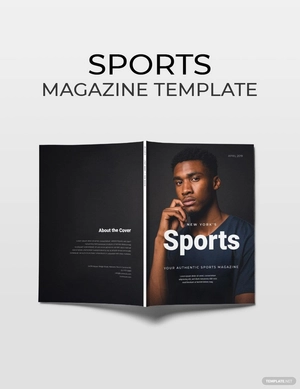 Sports Magazine Template