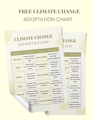 Climate Change Adaptation Chart