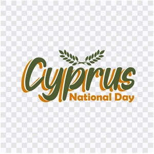 Cyprus National Day Text Effect