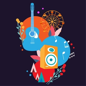 Coachella Design Clipart
