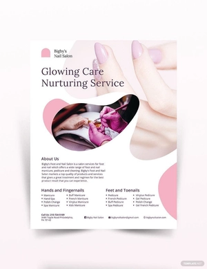 Nail Salon Flyer Template