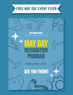 May Day Event Flyer