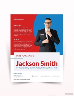 Political Flyer Template