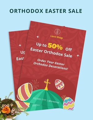 Orthodox Easter Sale