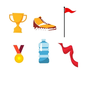 Marathon Symbols Clipart