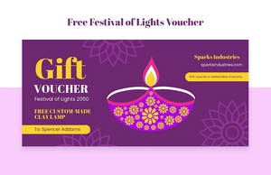 Festival of Lights Voucher